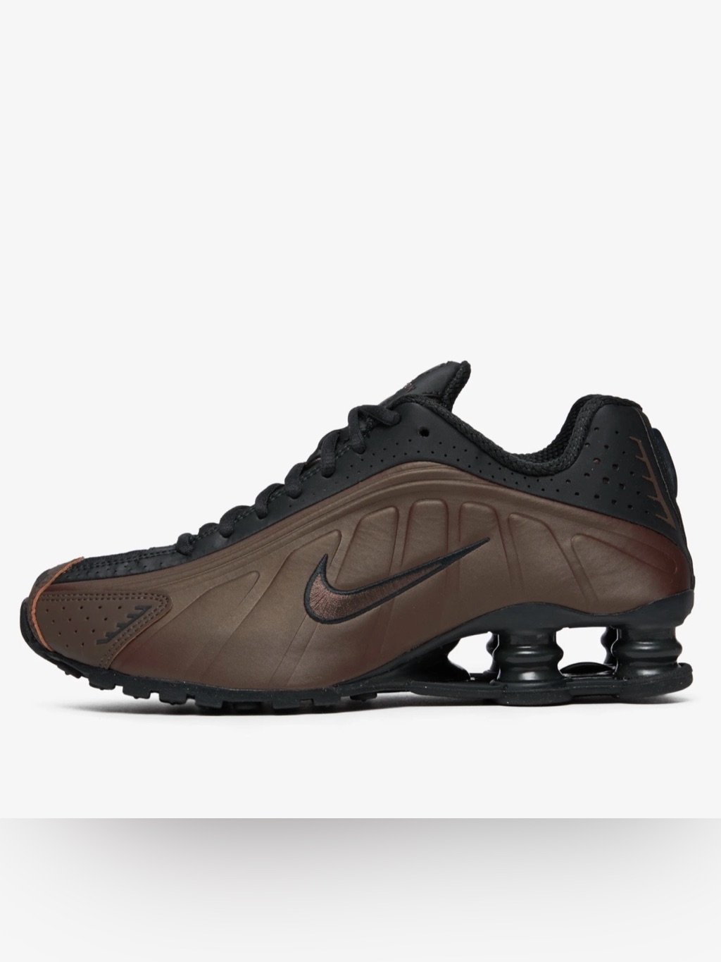 Nike Shox R4 Sneakers - Dark Brown And Black
